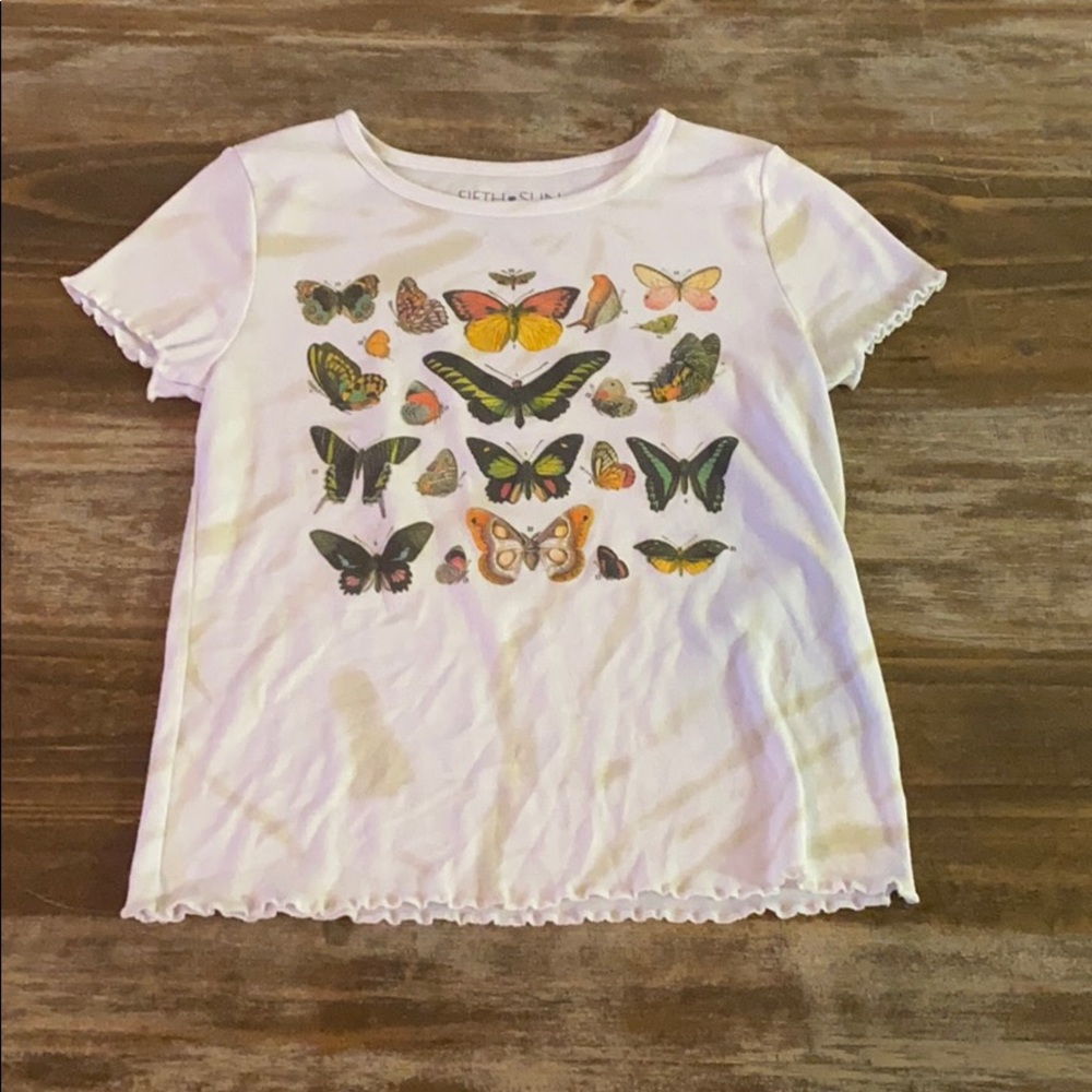 Butterfly tragic tee